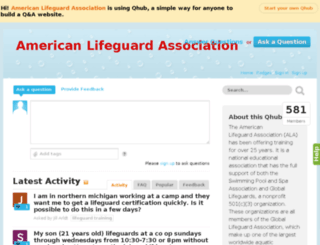 americanlifeguard.qhub.com screenshot