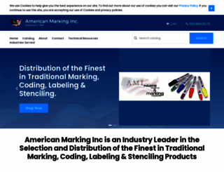 americanmarking.com screenshot