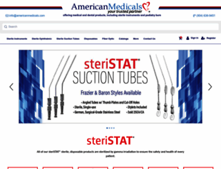 americanmedicals.com screenshot