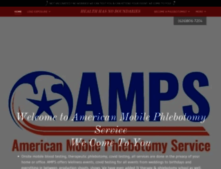 americanmobilephlebotomyservice.com screenshot
