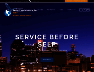 americanmovers.com screenshot