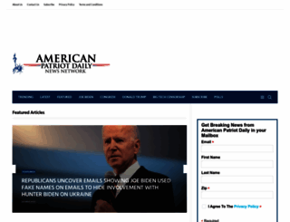 americanpatriotdaily.com screenshot