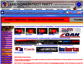 americanpatriotparty.cc screenshot