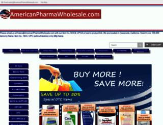 americanpharmawholesale.com screenshot