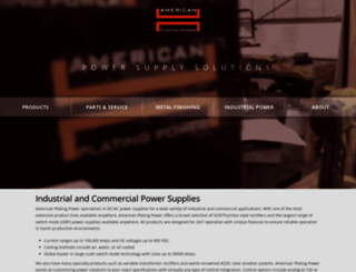 americanplatingpower.com screenshot