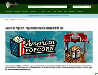 americanpopcorn.se screenshot