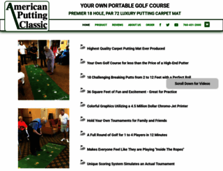 americanputtingclassic.com screenshot