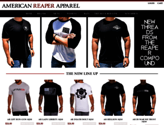 americanreaperapparel.com screenshot