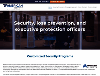 americansecurityllc.com screenshot