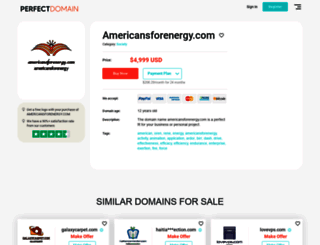 americansforenergy.com screenshot