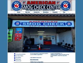 americansmogcheckcenter.com screenshot