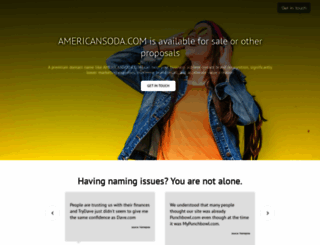 americansoda.com screenshot