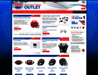 americansportsoutlet.es screenshot