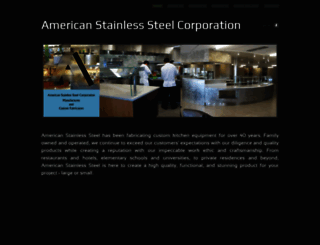 americanstainlesssteel.com screenshot