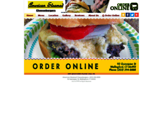 americansteamedcheeseburgers.com screenshot