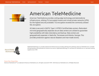 americantelemedicine.com screenshot