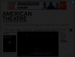 americantheater.org screenshot