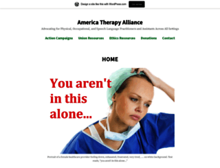 americantherapyalliance2020.wordpress.com screenshot