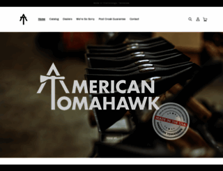 americantomahawk.com screenshot
