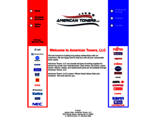 americantoners.com screenshot