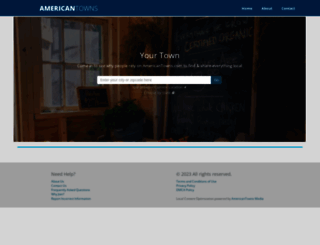 americantowns.com screenshot