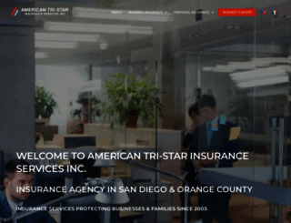 americantristarinsurance.com screenshot