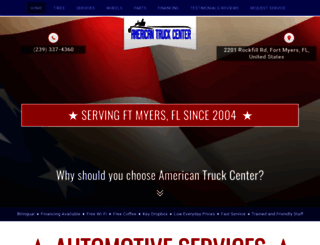 americantruckcenter.co screenshot