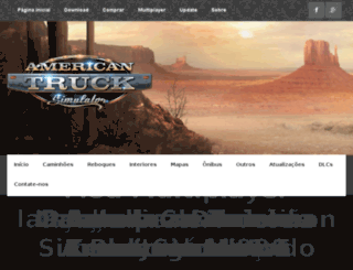 americantrucksimulator.com.br screenshot