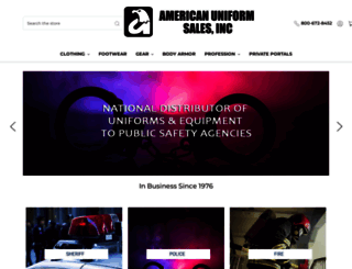 americanuniform.com screenshot
