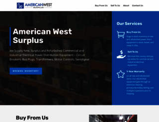 americanwestsurplus.com screenshot