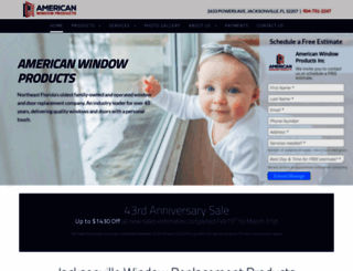 americanwindowproducts.com screenshot