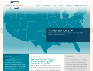 americanwomen.org screenshot