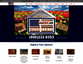 americanwoodvents.com screenshot