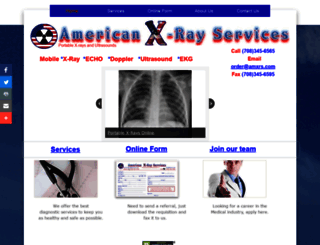 americanx-rayservices.com screenshot