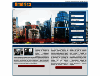 americapropiedades.com screenshot