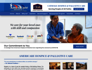 americarehospice.org screenshot
