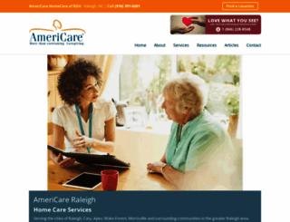 americareraleigh.com screenshot