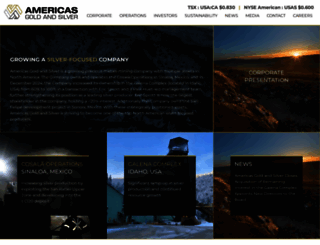 americas-gold.com screenshot