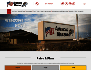 americas-mailbox.com screenshot