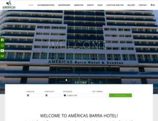 americasbarrahotel.com.br screenshot