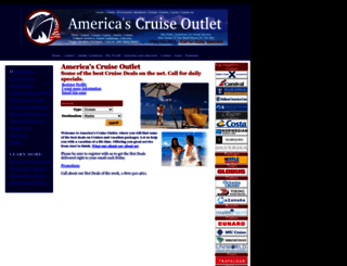 americascruiseoutlet.com screenshot