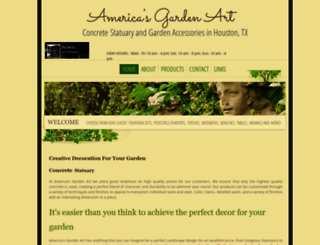 americasgardenart.com screenshot