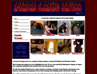 americashomecleaning.com screenshot
