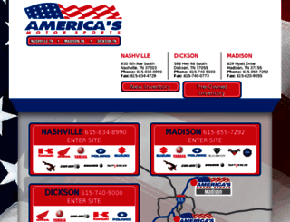 americasmotorsports.com screenshot
