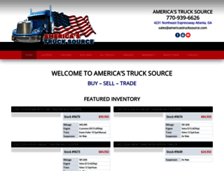 americastrucksource.com screenshot