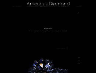 americusdiamond.com screenshot
