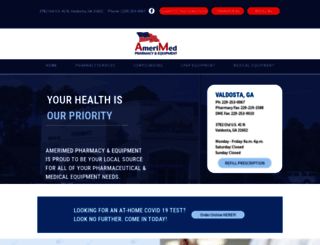 amerimedpharmacy.com screenshot