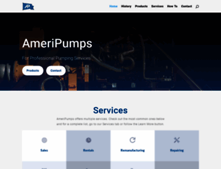 ameripumps.com screenshot