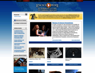 ameriquefrancaise.org screenshot