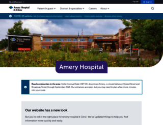 amerymedicalcenter.org screenshot
